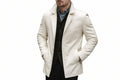 Apex Mantle premium designer long genuine leather coat for men, front view, by UrbanHides for customers in the UK, USA and Australia.