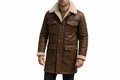 Baron Grain full length genuine leather duster coat for men by UrbanHides, designed for customers in the UK, USA and Australia.