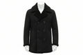 Baron Mantle classic black suede leather coat for men by UrbanHides, designed for customers in the UK, USA and Australia.