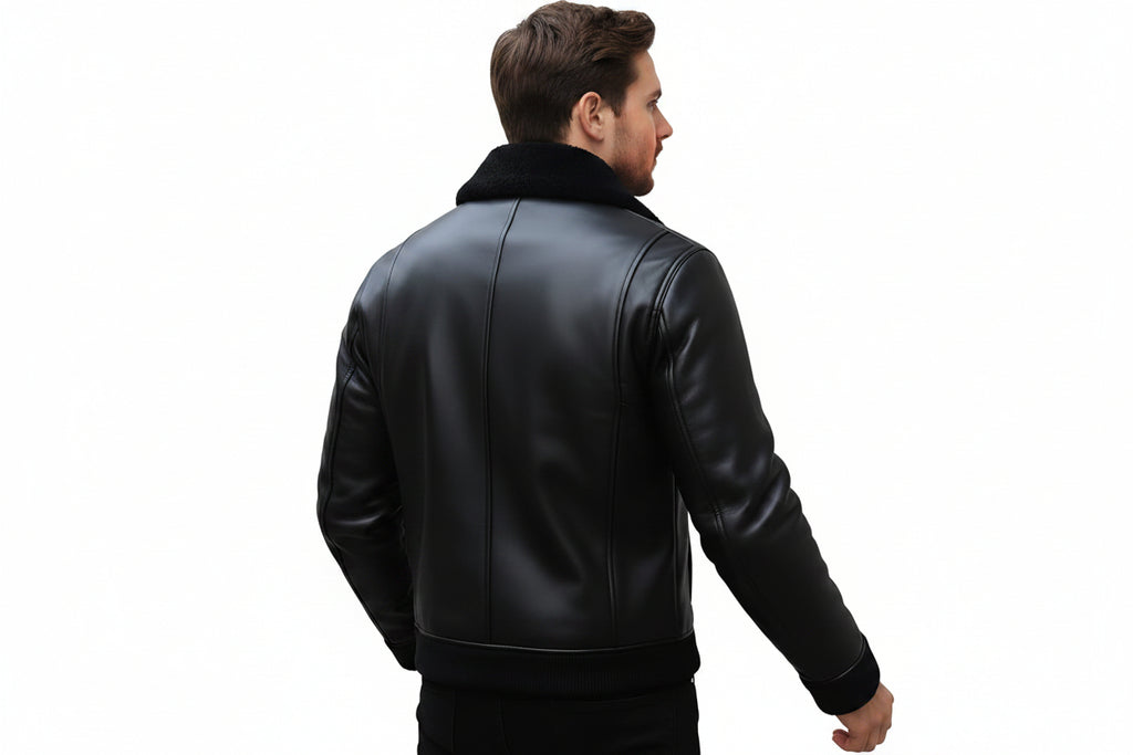 Blaze Rider Luxe Street Genuine Biker Leather Jacket