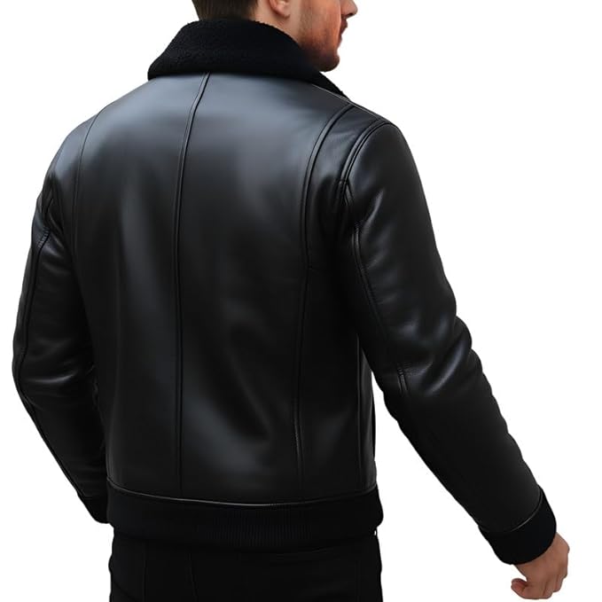 Blaze Rider Luxe Street Genuine Biker Leather Jacket