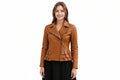 Blazecraft Minimal Collar Women’s Nappa Leather Jacket – UrbanHides UK USA Australia