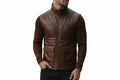 Obsidian Craft Minimalist Leather Riding Vest for Men – premium minimalist leather riding vest by Urbanhides, designed for modern riders and men’s fashion in the UK, USA and Australia.