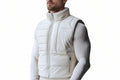 Prestige Mantle Slim Fit Biker Style Leather Vest for Men – premium slim-fit biker leather vest by Urbanhides, designed for stylish riders and modern men in the UK, USA and Australia.