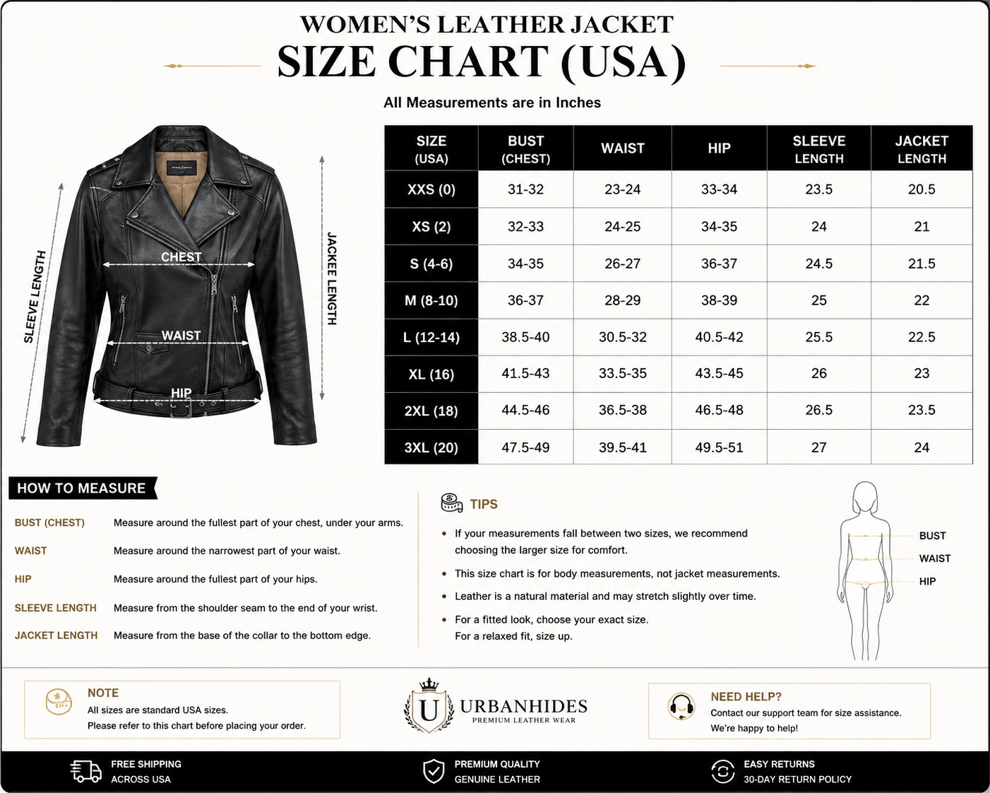 Rebel Queen Genuine Leather Biker Jacket for Women