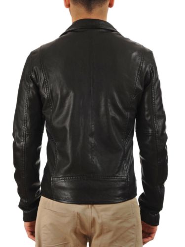 Urbanhides StormRider Leather Jacket for Men Custom Made