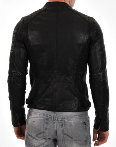 Urbanhides Steelborn Striker Leather Jacket for Men Custom Made