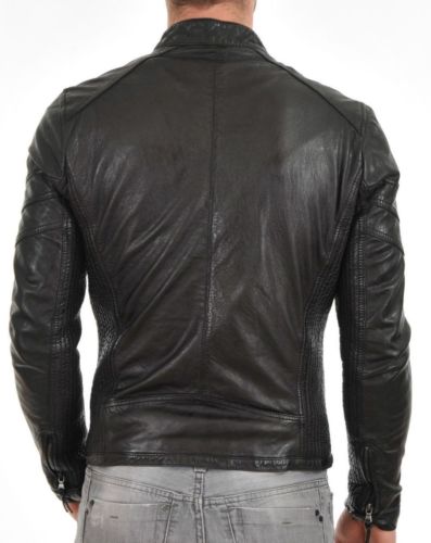 Urbanhides AeroGlide Leather Jacket for Men Custom Made