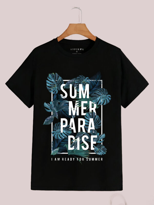 Hyperin Summer Paradise T-Shirt 180 GSM 100% Combed Compact Cotton