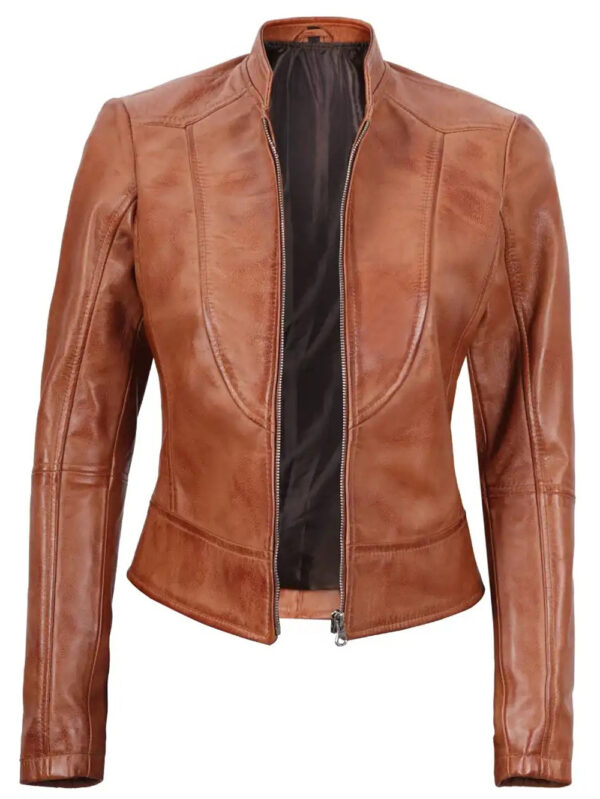 BoldBeauty Luxe Custom Leather Jacket for Women